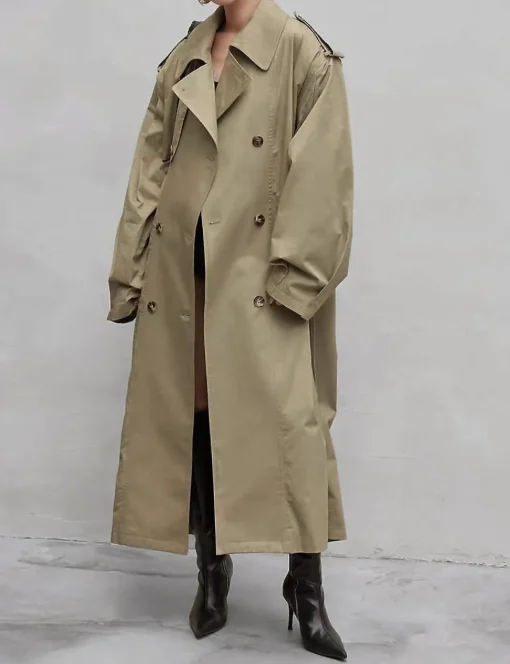 Oversized Padded Trench Coat