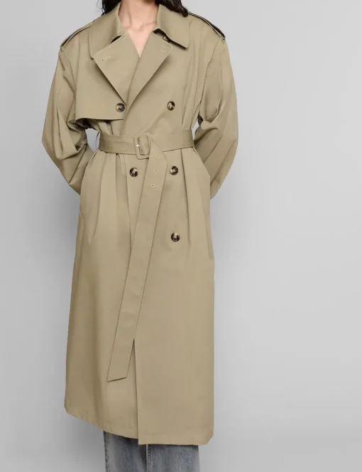 Oversized Padded Trench Coat