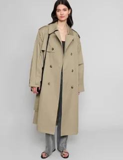 Oversized Padded Trench Coat