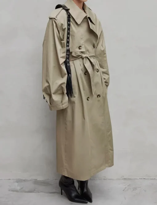 Oversized Padded Trench Coat