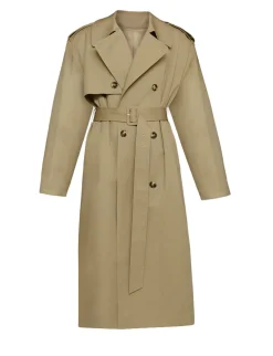 Oversized Padded Trench Coat