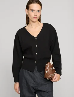 Silver Deco Buttons Cardigan