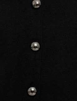 Silver Deco Buttons Cardigan