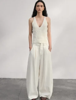 White Baggy Trousers