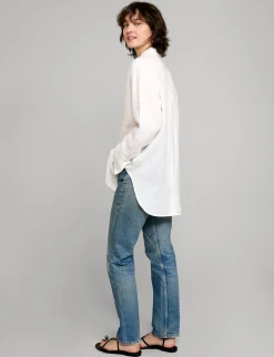 White Linen Shirt