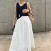 White Poplin Skirt -PREORDER